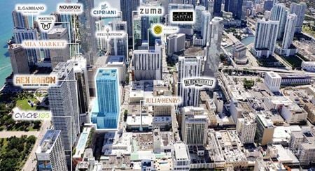 Retail space for Rent at 1 SE 3rd Ave in Miami