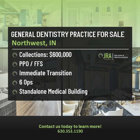 Commercial space for Sale at #1122892 - General Dentistry Practice for Sale - Northwest IN in Northwest