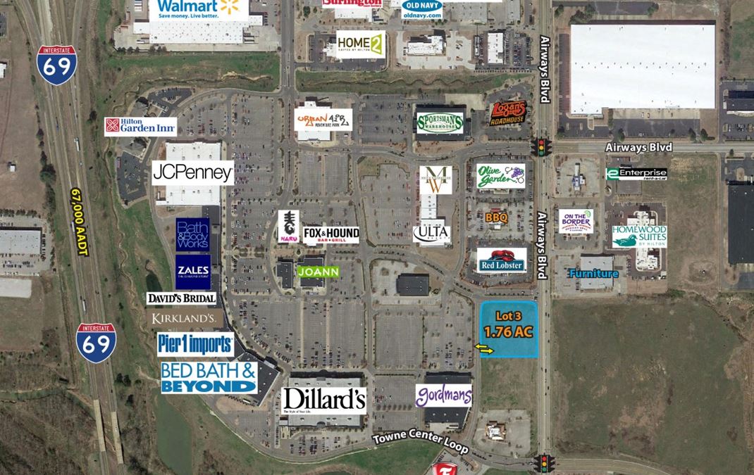 Southaven Towne Center – SOUTHAVEN, MS FOR SALE