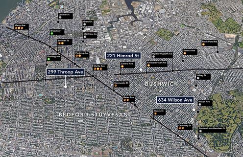 Lender REO Sale: 3 Brooklyn Multifamily Buildings