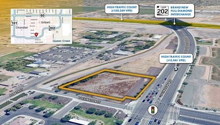 VacantLand space for Sale at 3421 S Lindsay Rd, APN: 304-55-018K in Gilbert