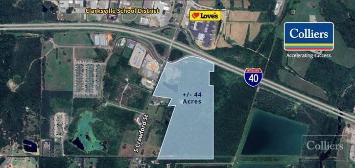 For Sale: 44 Acres Along I-40