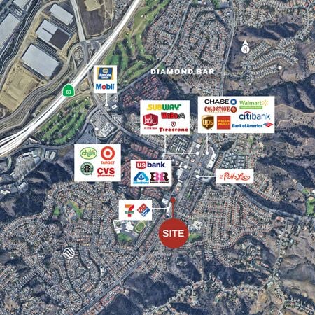 Retail space for Rent at 1345 S Diamond Bar Blvd in Diamond Bar