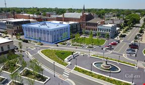 Ideal central location in Shelbyville on the main Public Square in the center of town.