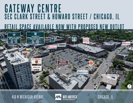Photo of commercial space at SEC Clark Street & Howard Street in Chicago