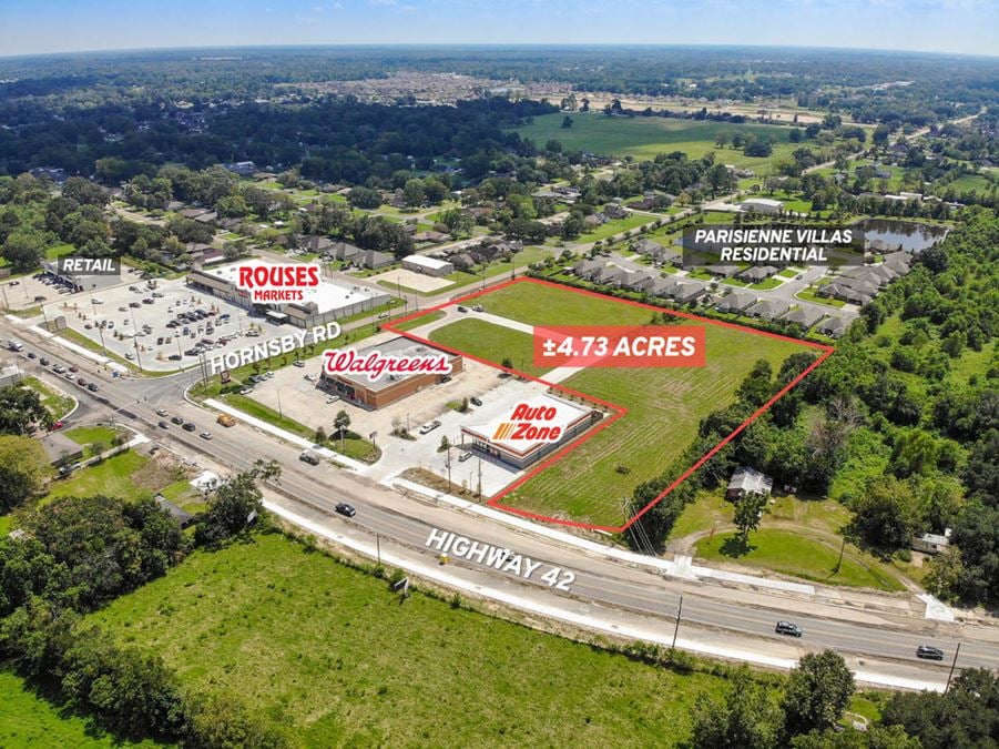 Development Tract Adjacent to Rouses Market in Prairieville