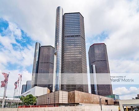 Office space for Rent at 100 Renaissance Center in Detroit