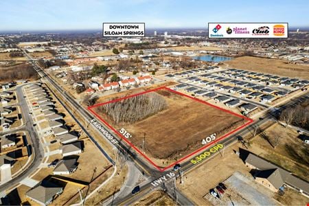 VacantLand space for Sale at 5.09 AC Hwy 16 & E Kenwood St in Siloam Springs