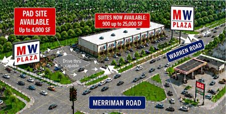 Retail space for Rent at 31162 - 31246 Warren Road | Westland in Westland