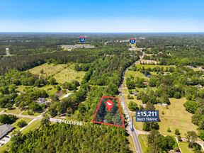 Corner Acreage with Development Potential Near I-12