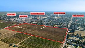 ±20 Acres of Vacant Residential Land in Selma, CA