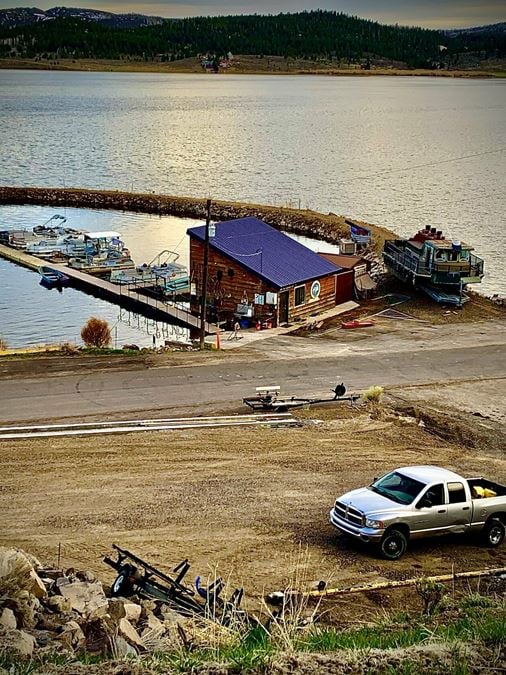 Panguitch Lake Rustic Cabin with Pontoon Boat Rental Business