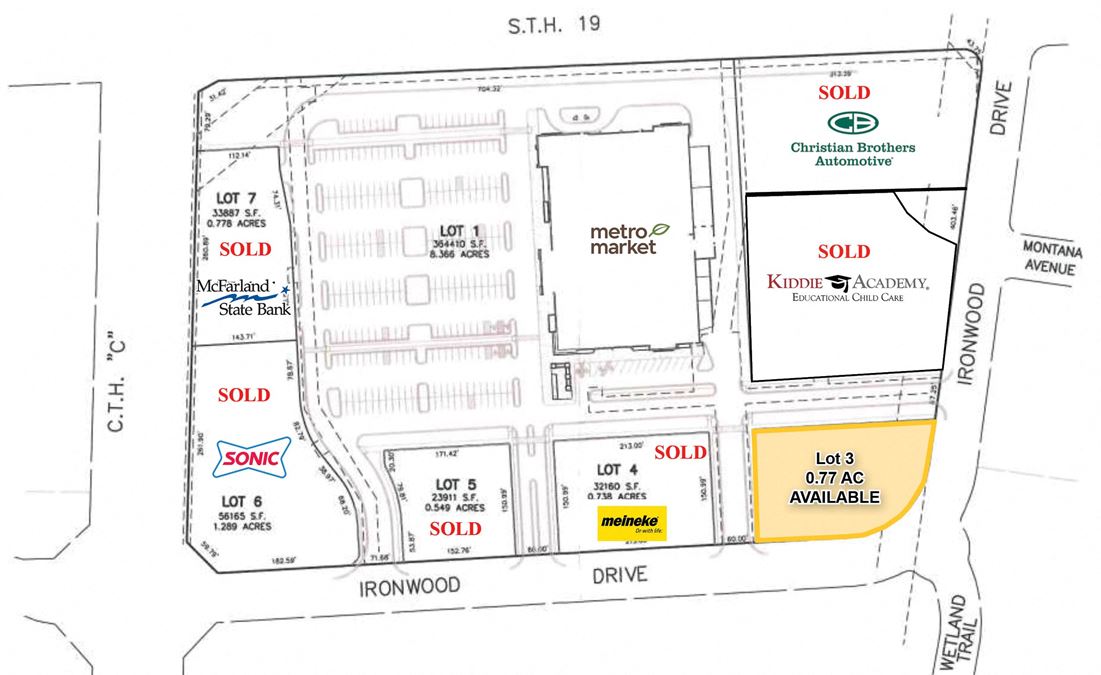 Prairie Centre Outlots