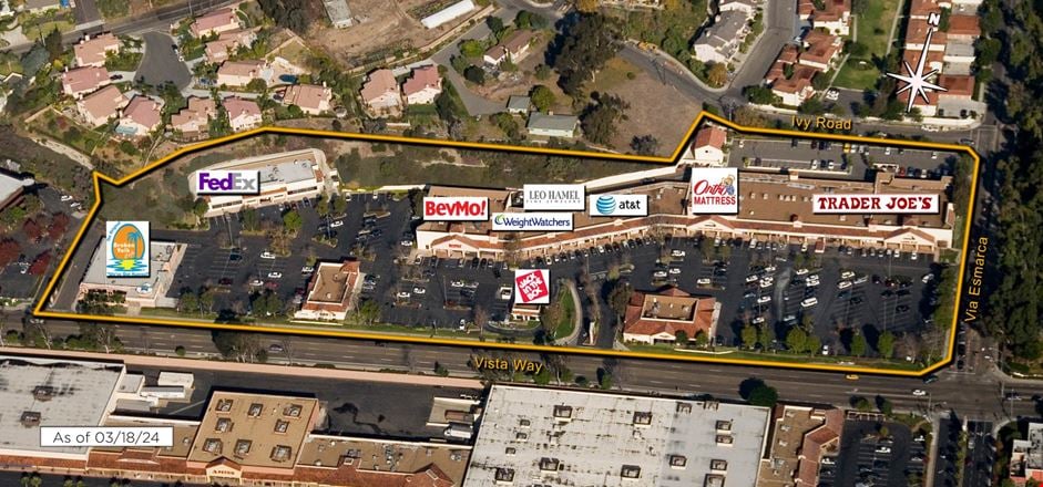 Retail space for Rent at 2500 Vista Way in Oceanside