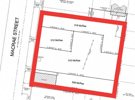 Photo of commercial space at 508, 510, 512, 516  McRae Street in Wilmington