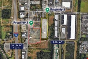 Two Vacant Industrial Land Sites