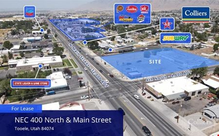 Other space for Rent at NEC 400 North & Main Street in Tooele