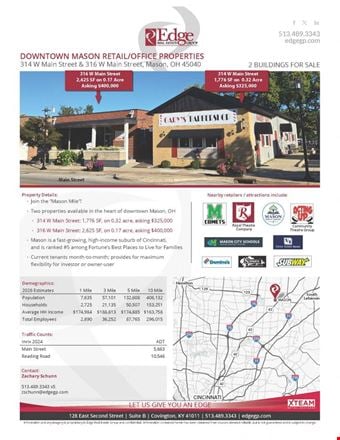 314 & 316 W Main St