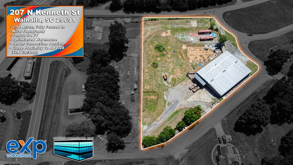 10K SQ FT Warehouse, large lot, Oconee County!