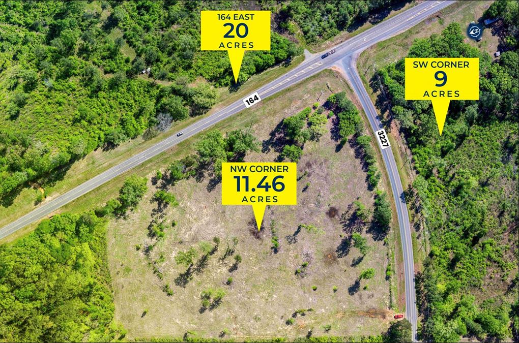 41+/- AC For Sale - Haughton Hwy 3227 and Hwy 164 Intersection