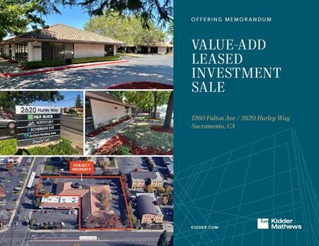 Office space for Sale at 1260 Fulton Ave in Sacramento
