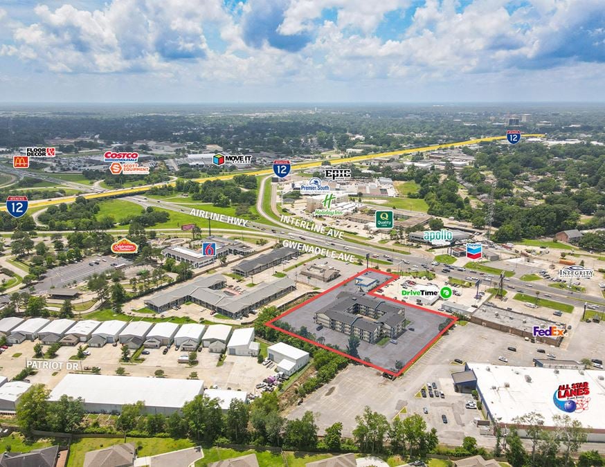 Bank Owned 170-Room Hotel off 1-12 at Airline Hwy