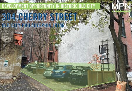VacantLand space for Sale at 304 Cherry St in Philadelphia