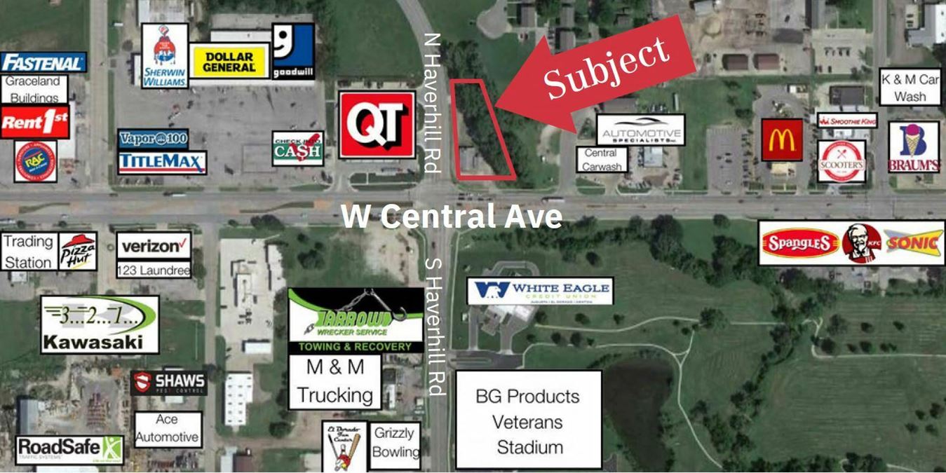 Pad Site in El Dorado, KS
