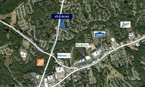 ±9.8 Acres with frontage on North Lake Drive | Lexington, SC