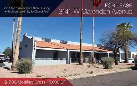 Office space for Rent at 3141 W Clarendon Ave in Phoenix