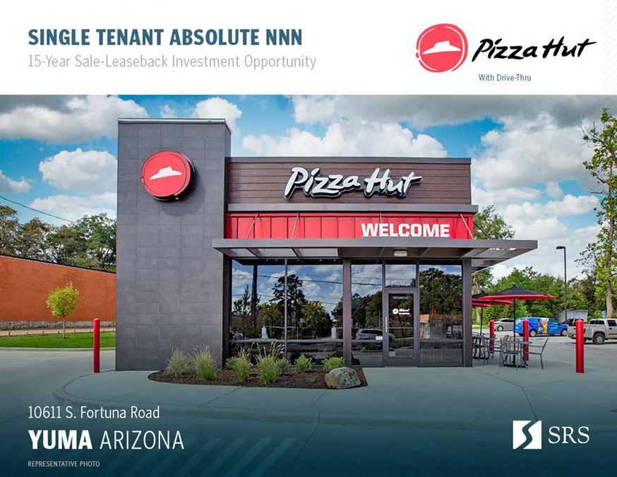 Yuma Az Pizza Hut Fortuna Ave 10611 S Fortuna Rd Yuma Az Retail Space 0175