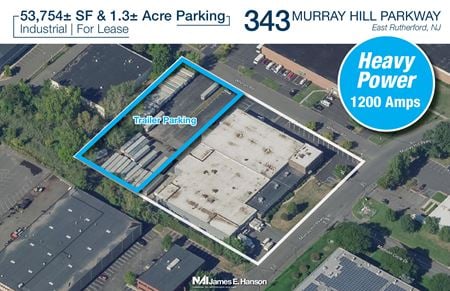 Industrial space for Rent at 343 Murray Hill Pkwy in East Rutherford