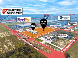 ±24,116 SF Industrial Warehouse | 8.41 ±AC |  Zoned Industrial | Edinburg, TX