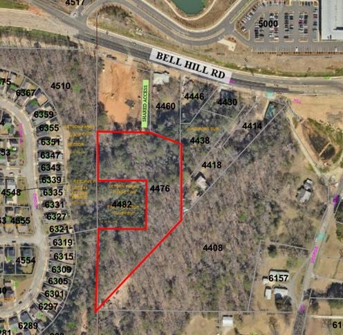 +/-3.5 Acres Bell Hill Rd