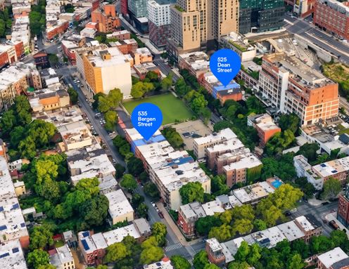 13,628 SF | 535 Bergen Street & 525 Dean Street | Prospect Heights Vacant Specialty / Institutional / Community Facility Properties For Sale