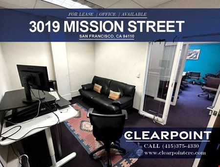 Office space for Rent at 3019 Mission St in San Francisco