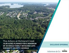 16.89 Acres - Arbors at Richland Creek
