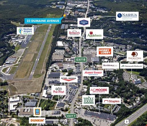 Industrial space for Rent at 23 Dumaine Avenue in Nashua