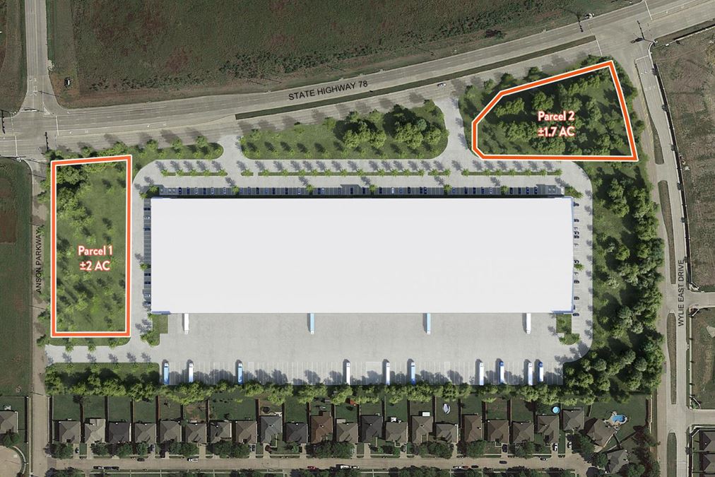 Wylie, TX Commercial Pad Sites