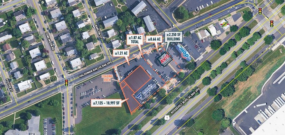 Retail space for Rent at 10500 Roosevelt Blvd in Philadelphia