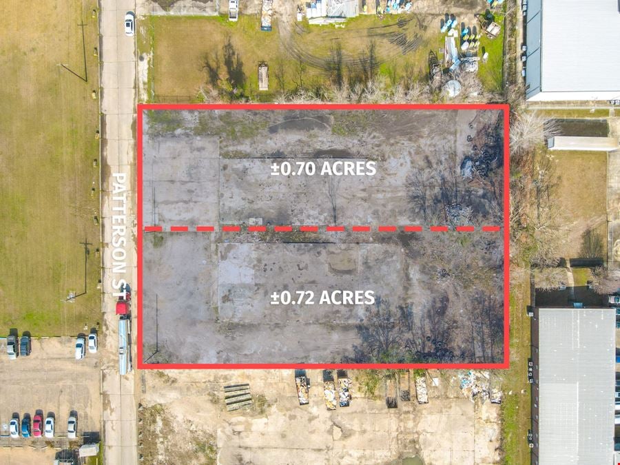 Cleared Industrial Lots on Greenwell Springs at Airline