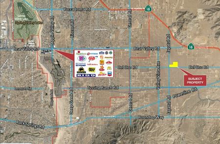 VacantLand space for Sale at Del Oro Rd in Apple Valley