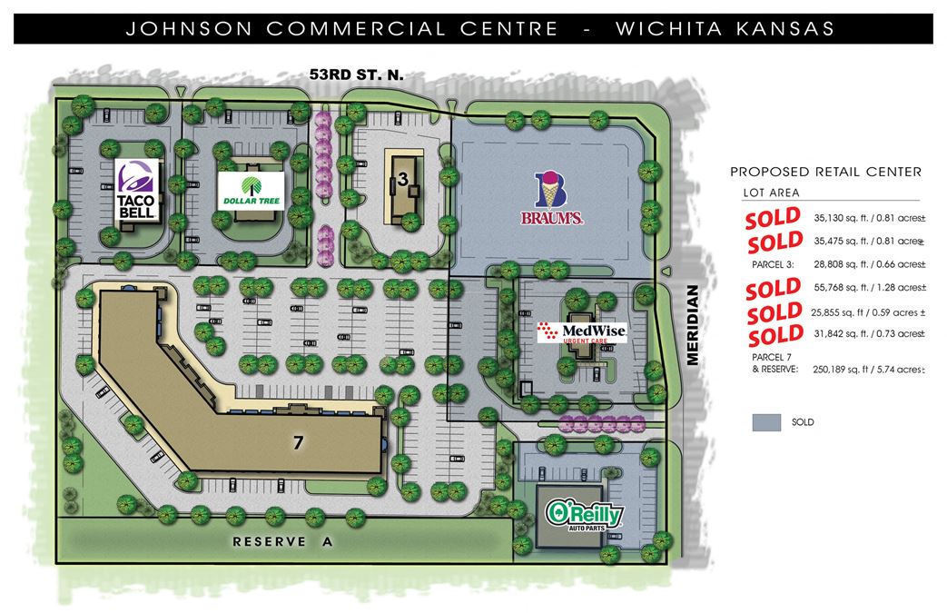 MERIDIAN & 53RD DEVELOPMENT LAND