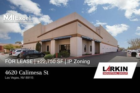 Industrial space for Rent at 4620 Calimesa St in Las Vegas
