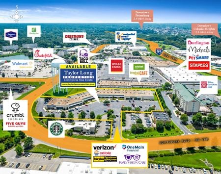 Retail space for Rent at 798 Southpark Boulevard in Colonial Heights