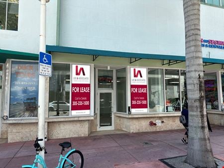 Retail space for Rent at 1659 James Avenue in Miami Beach