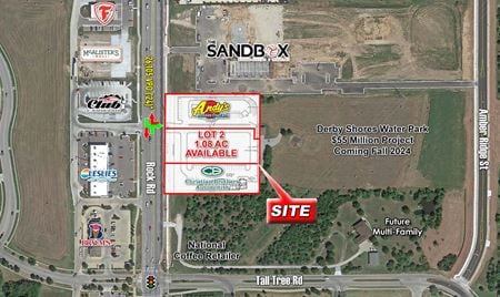 VacantLand space for Rent at 2306 N Rock Rd in Derby