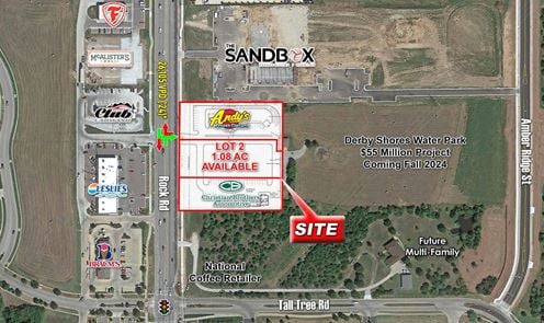Derby, KS - 1.08 Acre Available for Ground Lease - One Pad Left