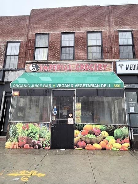 Restaurant space for Rent at 550 Howard Ave in Brooklyn