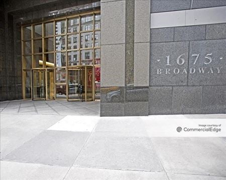 Office space for Rent at 1675 Broadway in New York